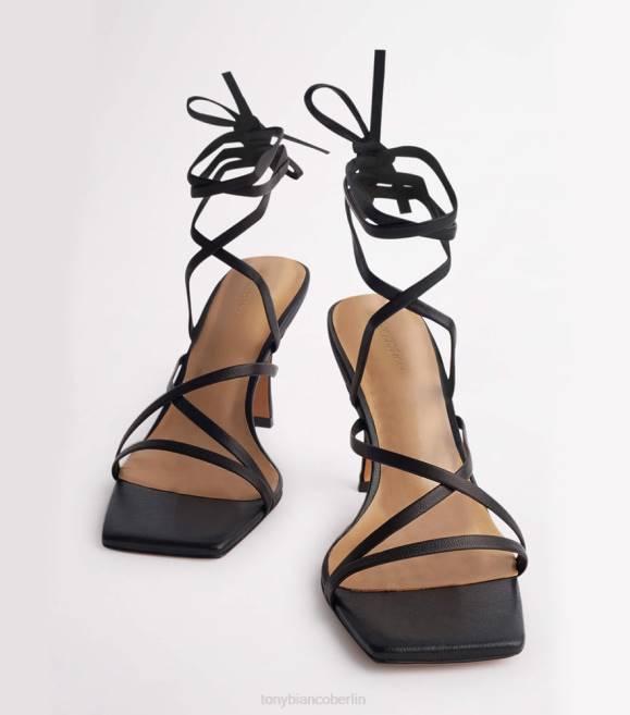 Stöckelschuhe| de Tony Bianco Frauen Caden-Heels schwarzes Schafsnappa 462466